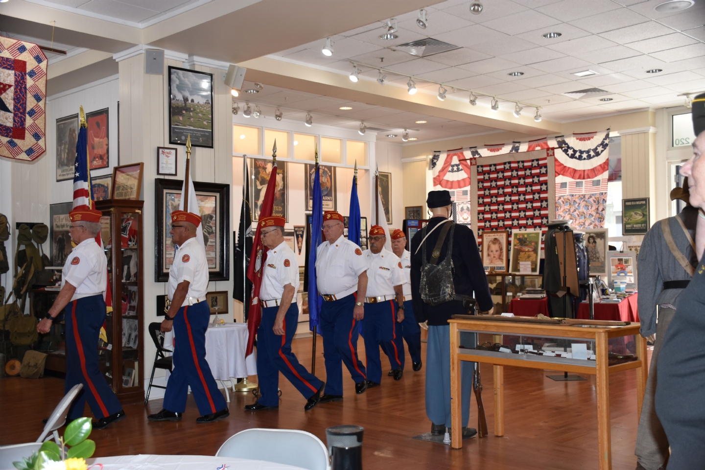 Luncheon hosted by Marine Corps League at Simi Valley's Military Museum
